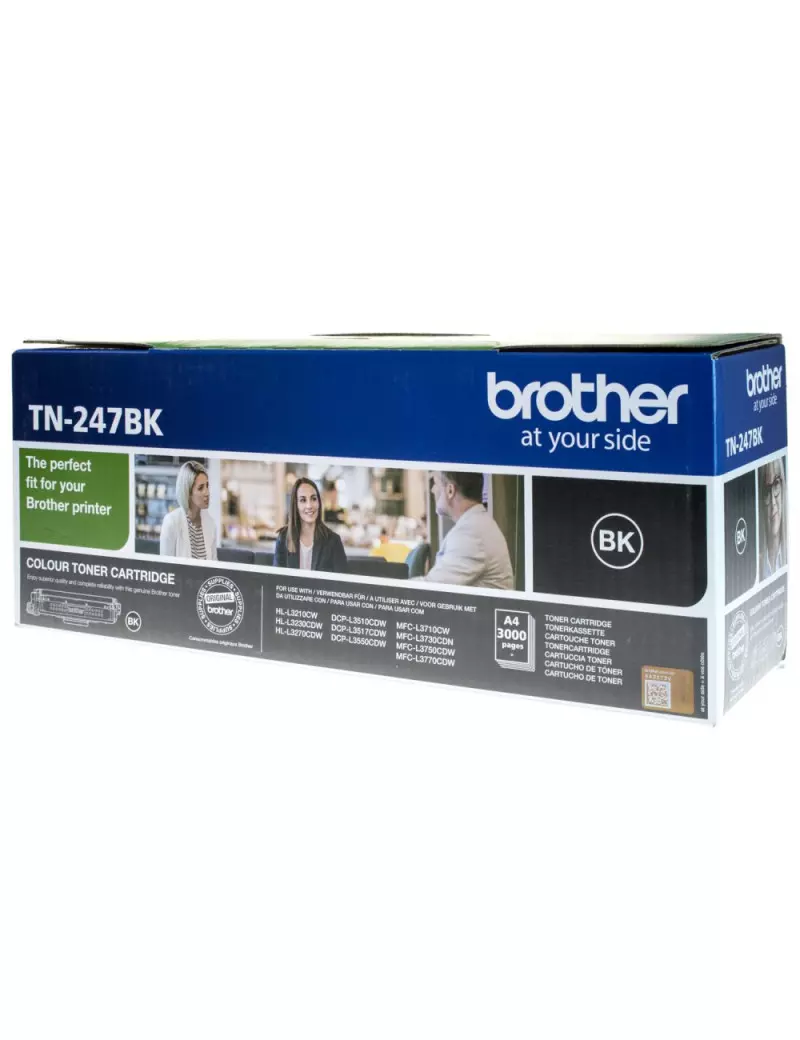 Toner Originale Brother TN-247BK (Nero 3000 pagine) Toner Originale Brother TN-247BK (Nero 3000 pagine)