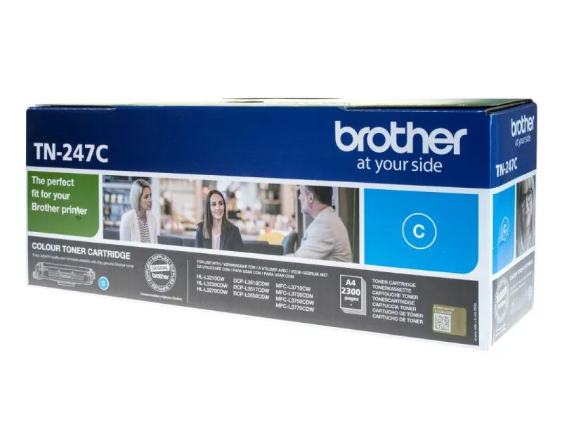 Toner Originale Brother TN-247C (Ciano 2300 pagine)