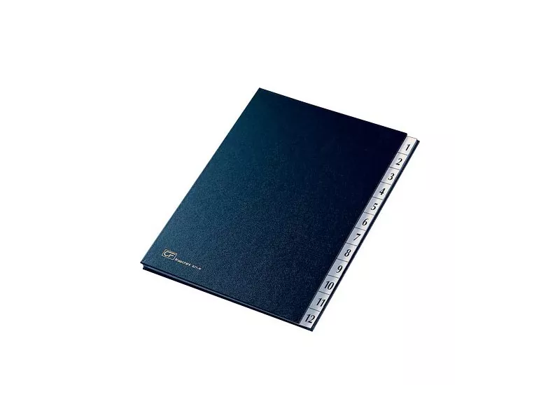 Classificatore Numerico 1-12 Fraschini - 24x34x cm - 627N (Blu)