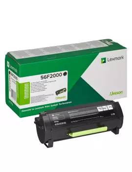 Toner Originale Lexmark 56F2000 (Nero 6000 pagine)