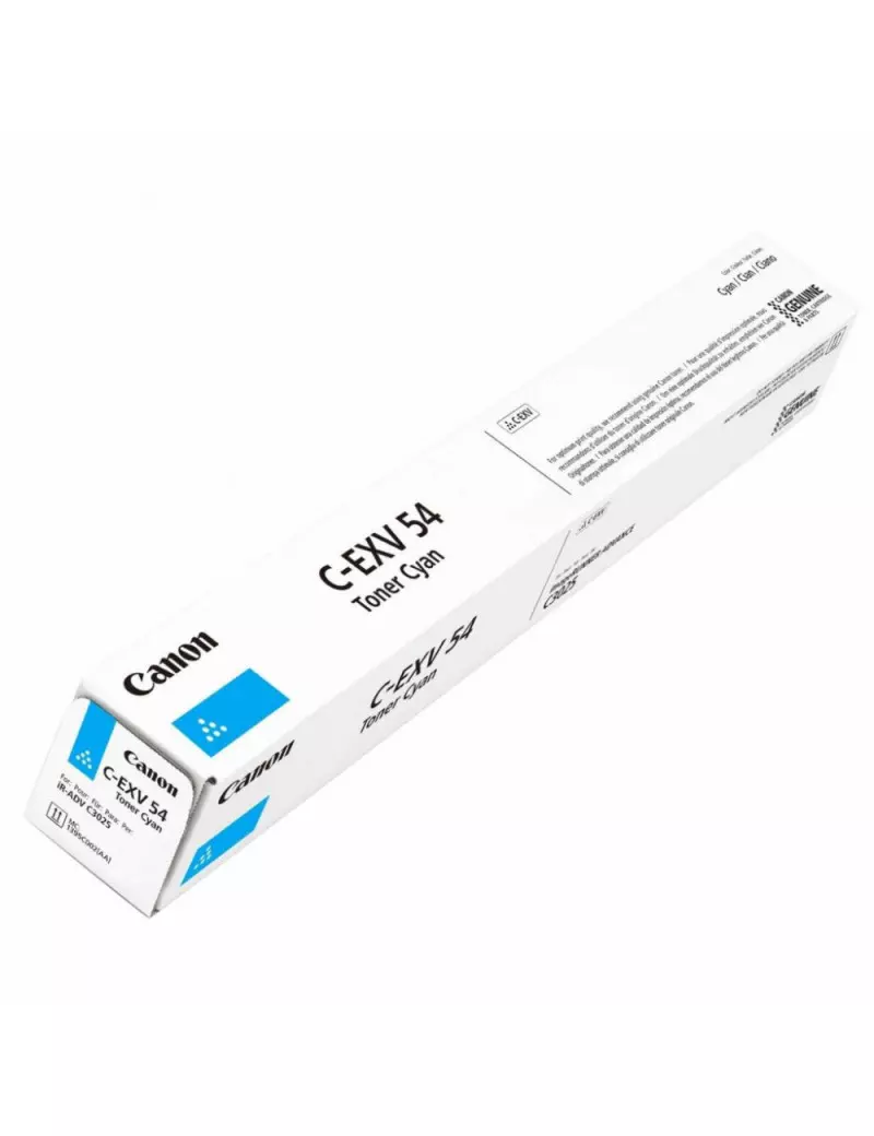 Toner Originale Canon C-EXV54c 1395C002 (Ciano 8500 pagine)