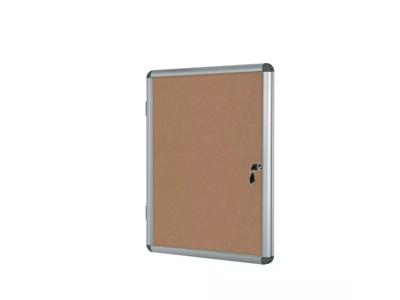 Bacheca in Sughero per Interni Enclore Bi-Office - 6xA4 - 72x67,4 cm (Argento) Bacheca in Sughero per Interni Enclore Bi-Office - 6xA4 - 72x67,4 cm (Argento)