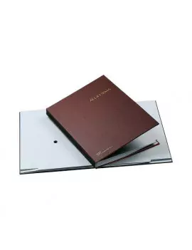 Libro Firma 14 Intercalari Fraschini - 24x34 cm - 614A-BLU (Blu)