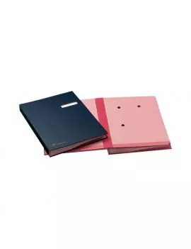 Libro Firma 14 Intercalari Fraschini - 24x34 cm - 614E-ROS (Rosso)