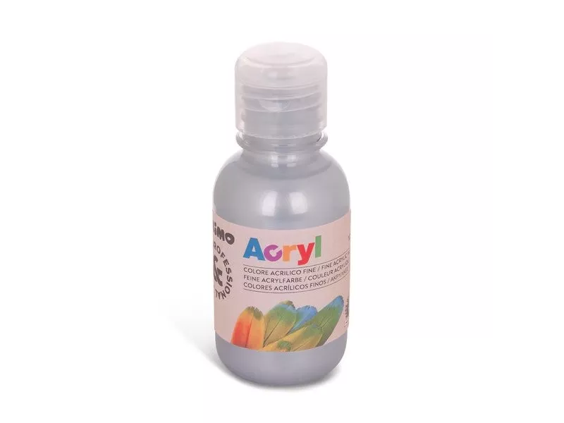 Colore Acrilico Primo Morocolor - 125 ml - 402TA125910 (Argento)