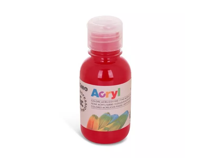 Colore Acrilico Primo Morocolor - 125 ml - 402TA125310 (Carminio)