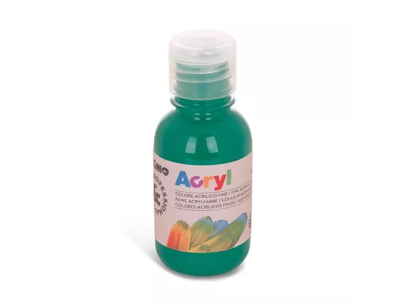 Colore Acrilico Primo Morocolor - 125 ml - 402TA125641 (Verde Smeraldo)
