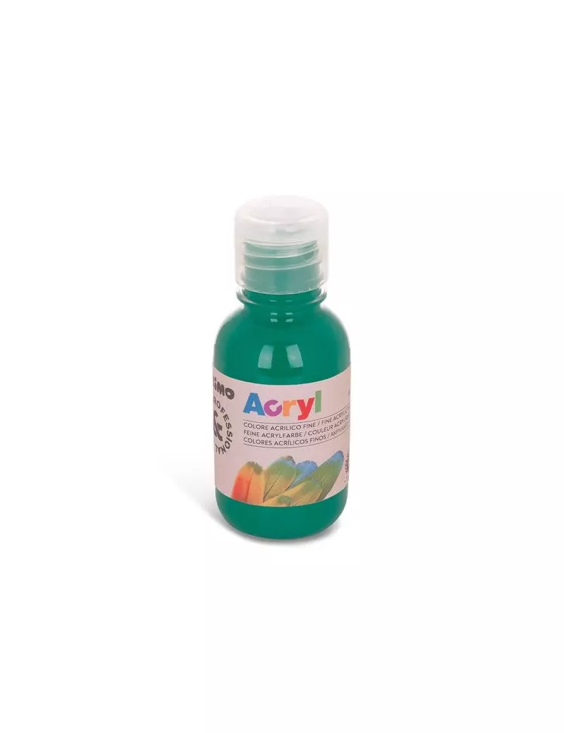 Colore Acrilico Primo Morocolor - 125 ml - 402TA125641 (Verde Smeraldo) Colore Acrilico Primo Morocolor - 125 ml - 402TA125641 (Verde Smeraldo)