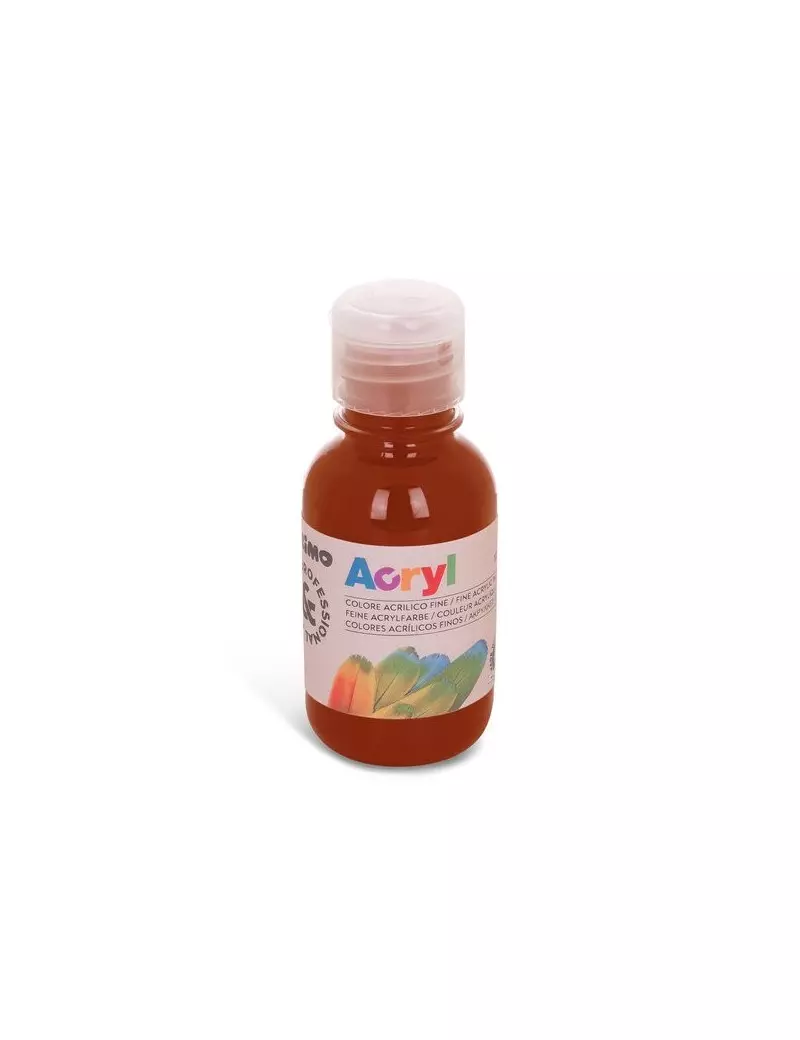 Colore Acrilico Primo Morocolor - 125 ml - 402TA125730 (Terra di Siena Bruciata)