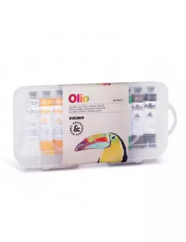 Colori a Olio Primo Morocolor - 18 ml - 425TO10P (Assortiti Conf. 10)