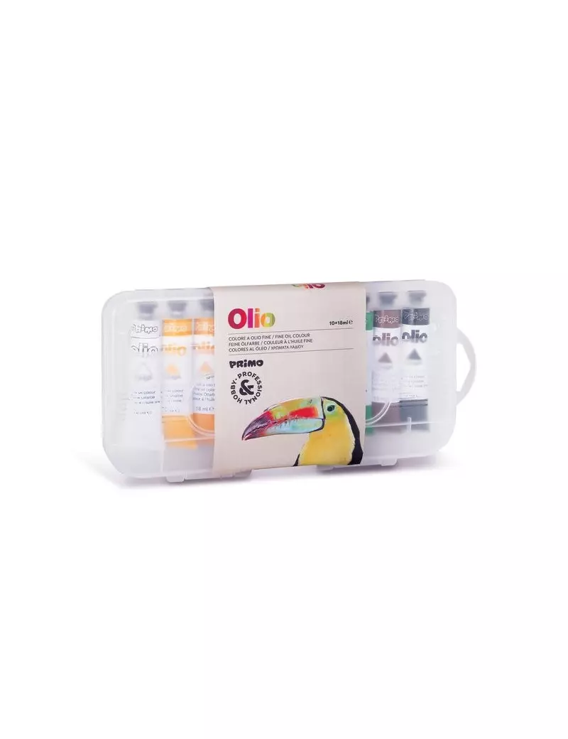 Colori a Olio Primo Morocolor - 18 ml - 425TO10P (Assortiti Conf. 10) Colori a Olio Primo Morocolor - 18 ml - 425TO10P (Assortiti Conf. 10)