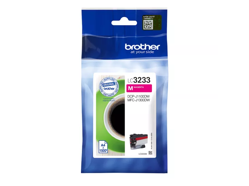 Cartuccia Originale Brother LC-3233M (Magenta 1500 pagine)