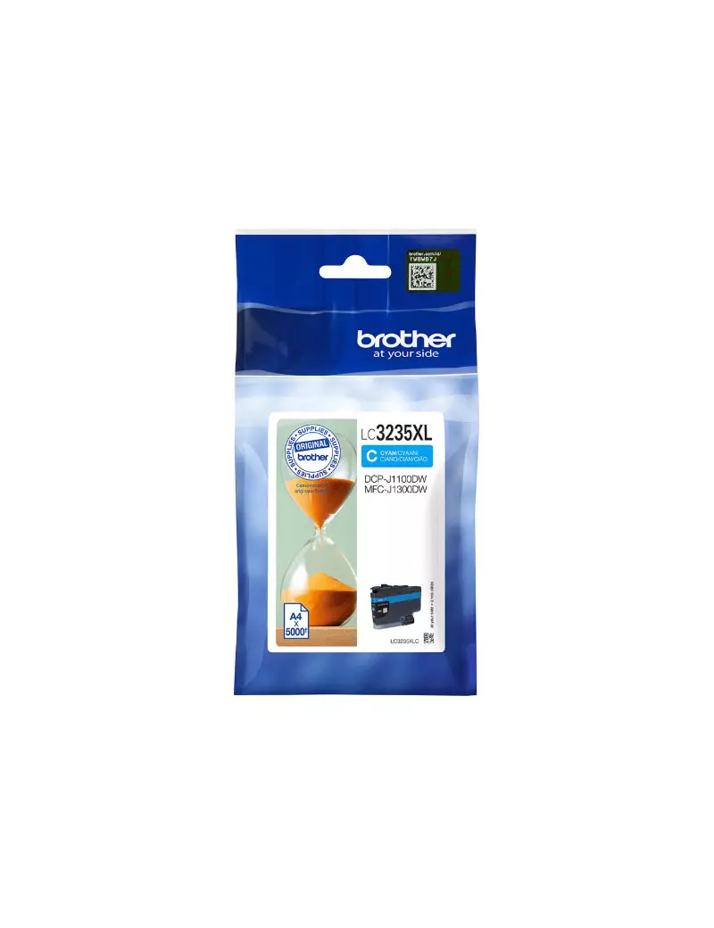 Cartuccia Originale Brother LC-3235XLC (Ciano 5000 pagine) Cartuccia Originale Brother LC-3235XLC (Ciano 5000 pagine)