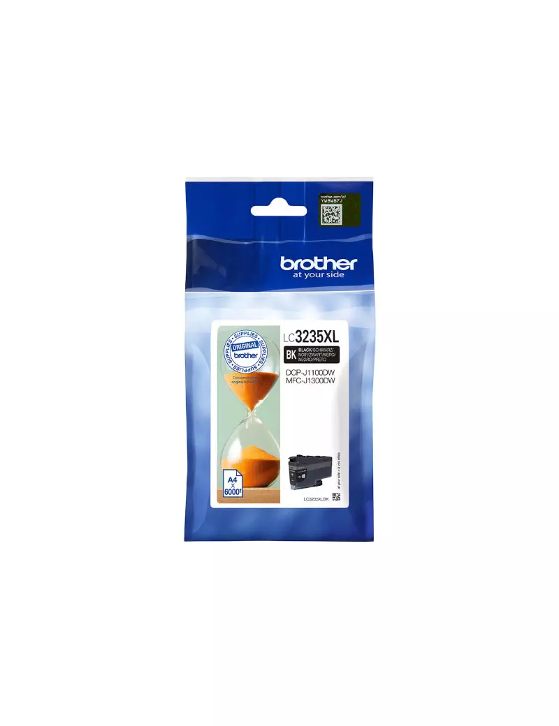 Cartuccia Originale Brother LC-3235XLBK (Nero 6000 pagine)