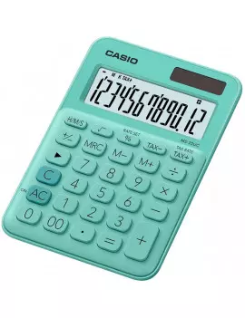 Calcolatrice da Tavolo MS-20UC Casio - MS-20UC-GN (Verde)