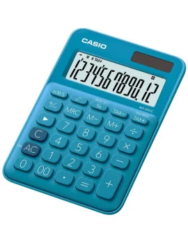 Calcolatrice da Tavolo Casio MS-20UC-BU (Blu)