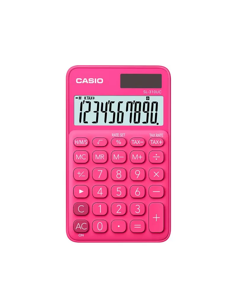 Calcolatrice Tascabile Casio SL-310UC-RD (Rosso) Calcolatrice Tascabile Casio SL-310UC-RD (Rosso)