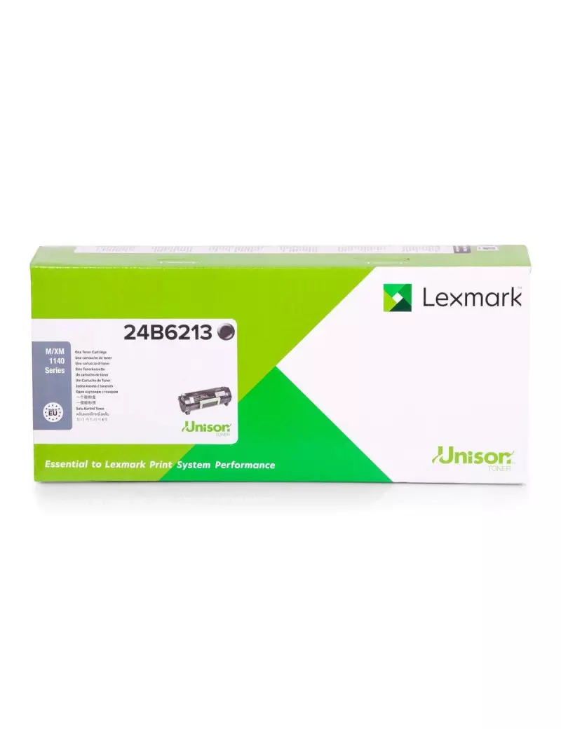 Toner Originale Lexmark 24B6213 (Nero 10000 pagine) Toner Originale Lexmark 24B6213 (Nero 10000 pagine)