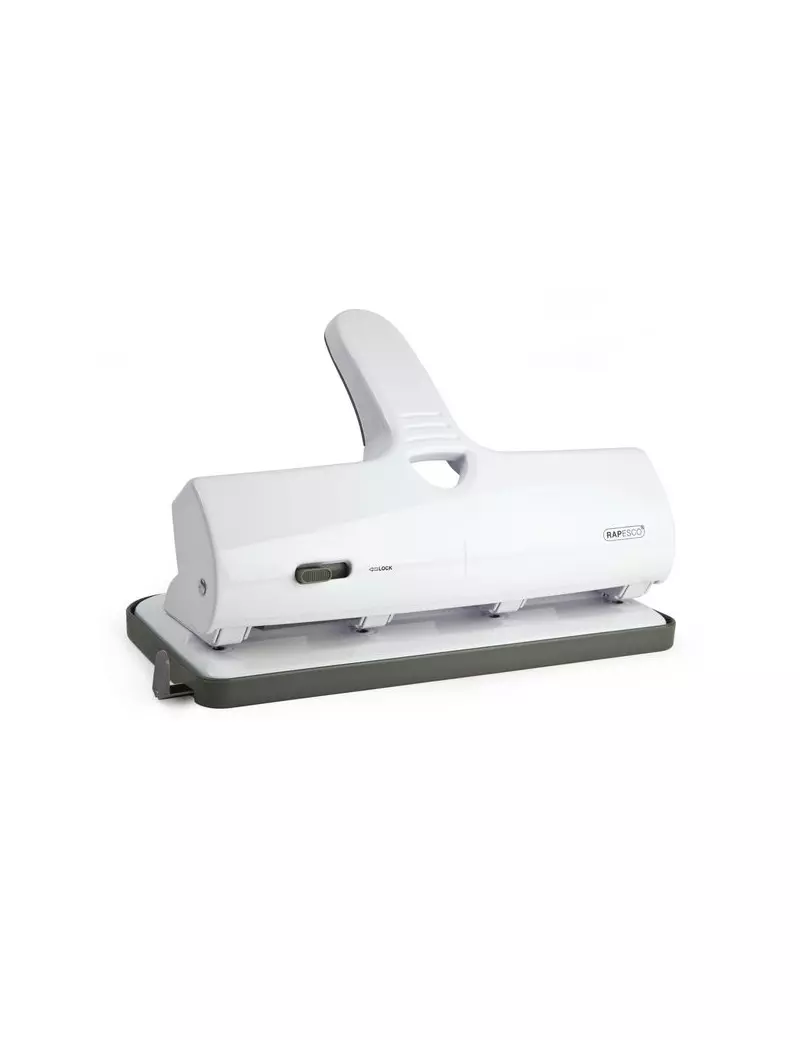 Perforatore a 4 Fori Alu 40 Rapesco - 40 Fogli (Bianco) Perforatore a 4 Fori Alu 40 Rapesco - 40 Fogli (Bianco)