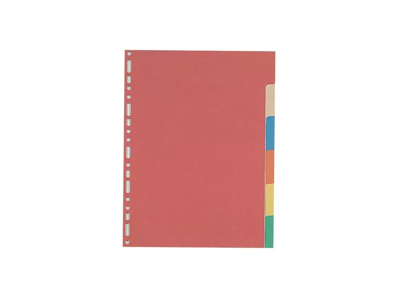 Divisiorio Neutro Cartoncino Favorit - 6 Tasti - 100204883 (Assortiti)