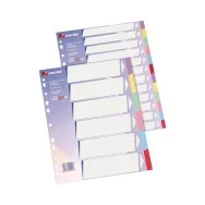 Divisori in Cartoncino Manilla Rexel - 12 Tasti - 00026000 (Assortiti)