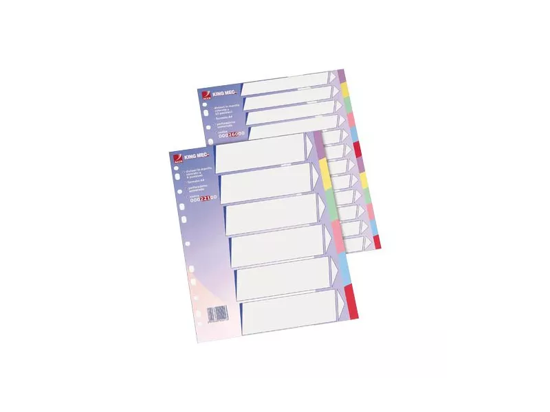 Divisori in Cartoncino Manilla Rexel - 6 Tasti - 00022100 (Assortiti)