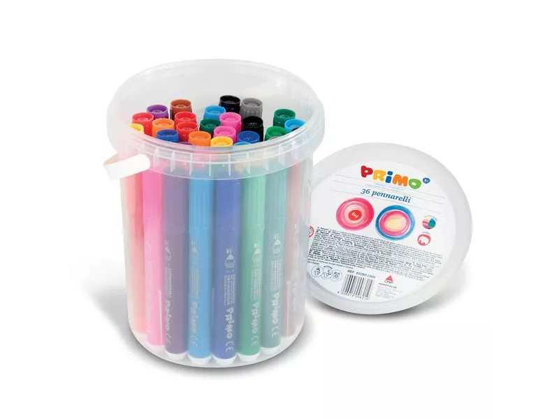 Pennarelli Jumbo Primo - Punta Maxi - 622BPJ36N (Assortiti Conf. 36)