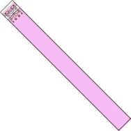 Braccialetti di Identificazione in Tyvek (Rosa Conf. 1000)