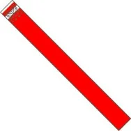 Braccialetti di Identificazione in Tyvek (Rosso Conf. 1000)