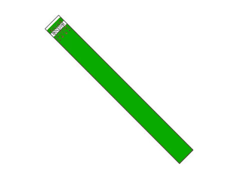 Braccialetti di Identificazione in Tyvek (Verde Conf. 1000) Braccialetti di Identificazione in Tyvek (Verde Conf. 1000)