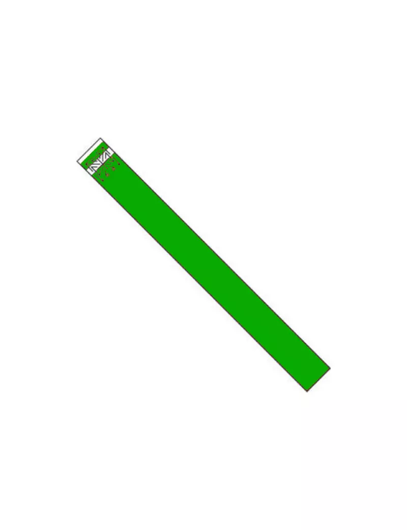 Braccialetti di Identificazione in Tyvek (Verde Conf. 1000) Braccialetti di Identificazione in Tyvek (Verde Conf. 1000)