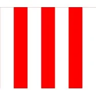 Bandiera a Strisce - 150x90 cm (Bianco e Rosso)