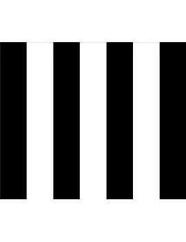 Bandiera a Strisce - 150x90 cm (Bianco e Nero)