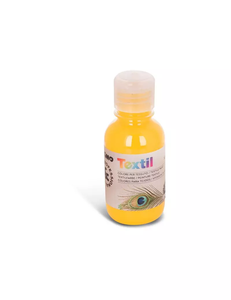 Colore ad Acqua per Tessuti Textil Primo Morocolor 125 ml 410TX125201  Giallo 8006919024108