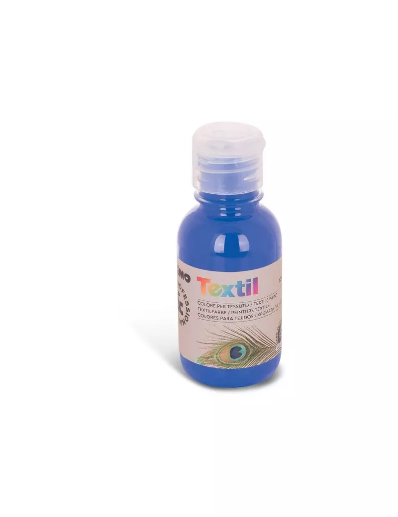 Colore ad Acqua per Tessuti Primo Morocolor - 125 ml - 410TX125500 (Blu Oltremare)