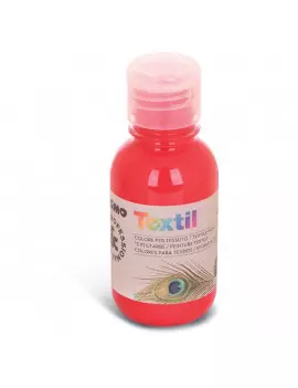 Colore ad Acqua per Tessuti Primo Morocolor - 125 ml - 410TX125300 (Rosso Vermiglio)