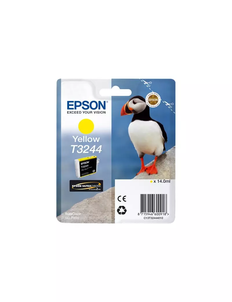 Cartuccia Originale Epson T324440 (Giallo 980 pagine) Cartuccia Originale Epson T324440 (Giallo 980 pagine)