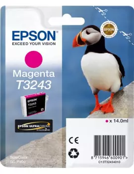 Cartuccia Originale Epson T324340 (Magenta 980 pagine)