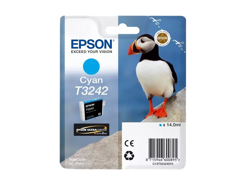 Cartuccia Originale Epson T324240 (Ciano 980 pagine)