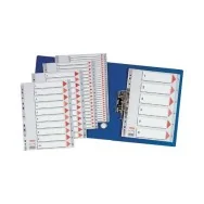 Rubrica Numerica in PPL Esselte - A4 - 12 Tasti - 100106 (Grigio)