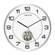 Orologio da Parete Tempus Unilux - Ø30,5 cm (Grigio)