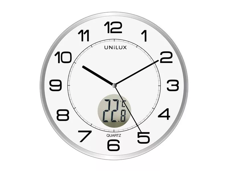 Orologio da Parete Tempus Unilux - Ø30,5 cm (Grigio)
