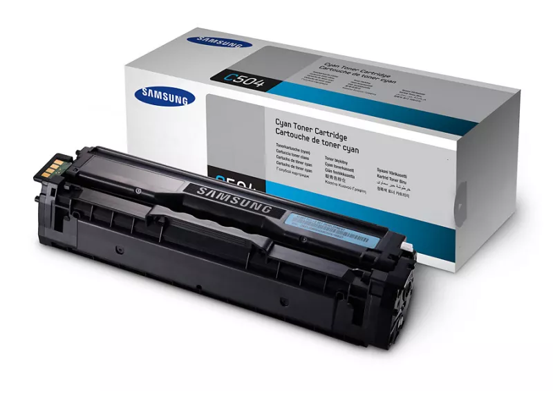 Toner Originale Samsung CLT-C504S SU025A (Ciano 1800 pagine)