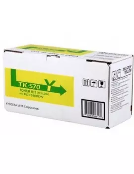 Toner Originale Kyocera TK-570Y 1T02HGAEU0 (Giallo 12000 pagine)