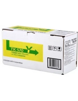 Toner Originale Kyocera TK-570Y 1T02HGAEU0 (Giallo 12000 pagine)