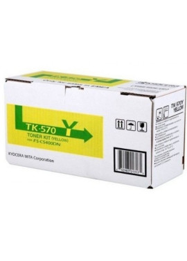 Toner Originale Kyocera TK-570Y 1T02HGAEU0 (Giallo 12000 pagine)