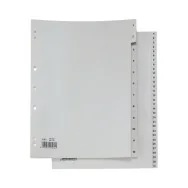 Separatori Numerici Record in PP Sei Rota - 12 Tasti - 581201 (Grigio)