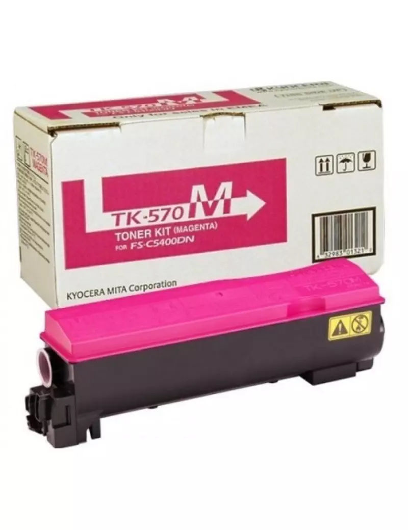 Toner Originale Kyocera TK-570M 1T02HGBEU0 (Magenta 12000 pagine)