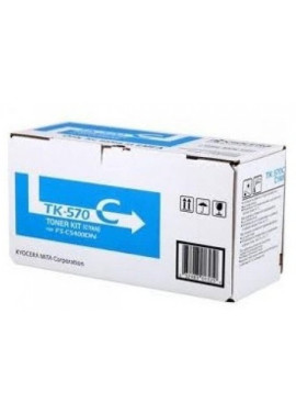 Toner Originale Kyocera TK-570C 1T02HGCEU0 (Ciano 12000 pagine)