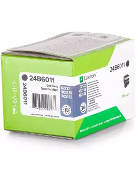 Toner Originale Lexmark 24B6011 (Nero 6000 pagine)